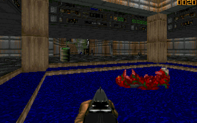 Doom [Falcon030] [TT030] atari screenshot